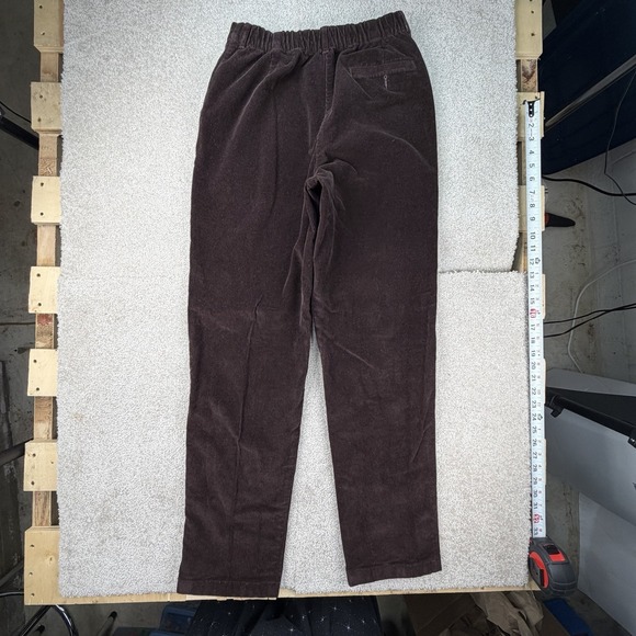 L.L. Bean Women's Size 10 Corduroy Pants Brown Cotton Spandex - Picture 6 of 7